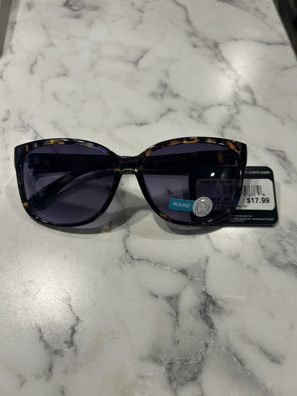 Foster Grant Beauty Lab Max Block 100% UVA-UVB Protection Sunglasses